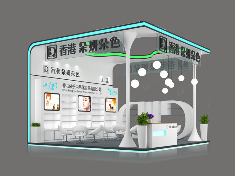 广州展会设计搭建5000平方独立工厂