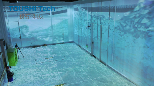 投石科技沉浸式海洋瀑布之境互动装置案例集合