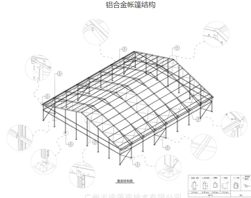 篷房租赁出售篷房搭建安装帐篷遮阳棚租赁活动婚庆篷房搭建
