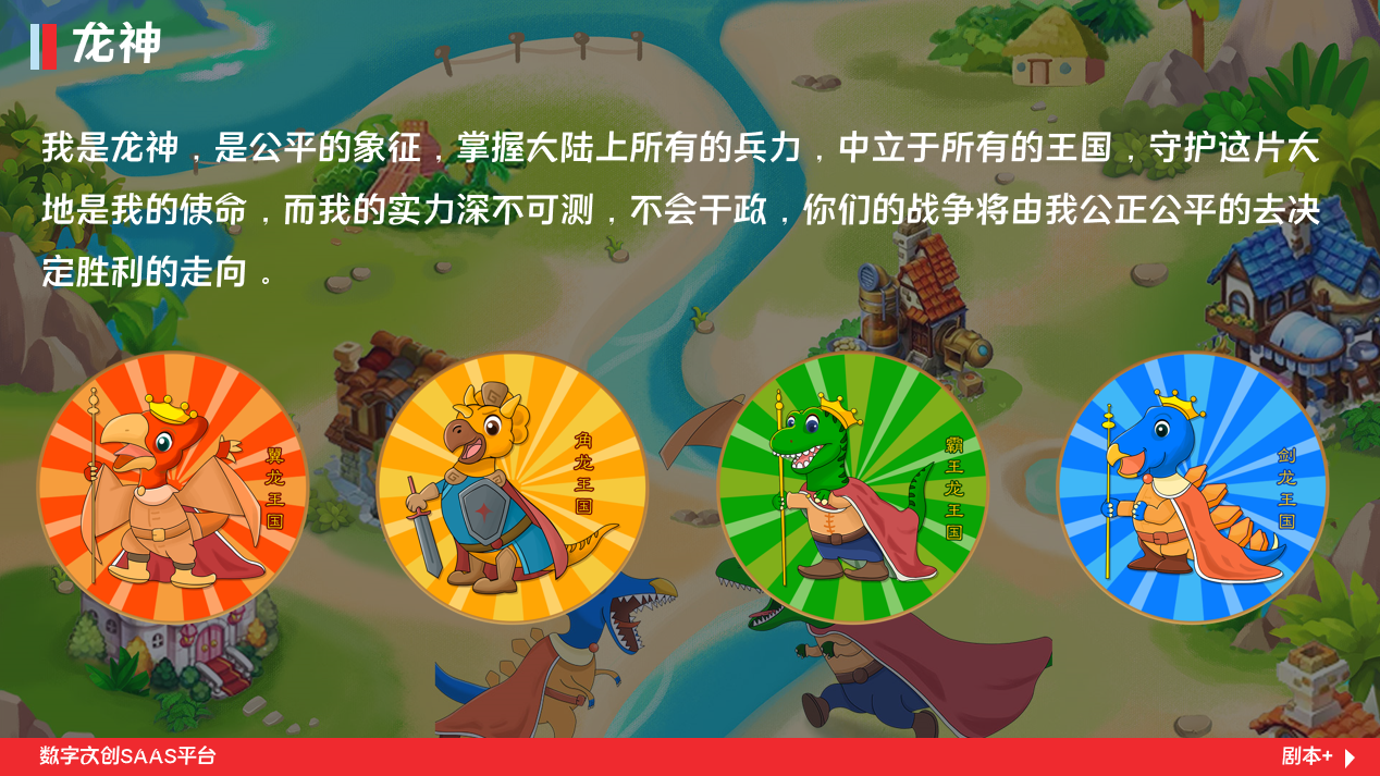 数字教培剧本丨《恐龙王国-王国战争》数字桌面游戏团队策略对抗