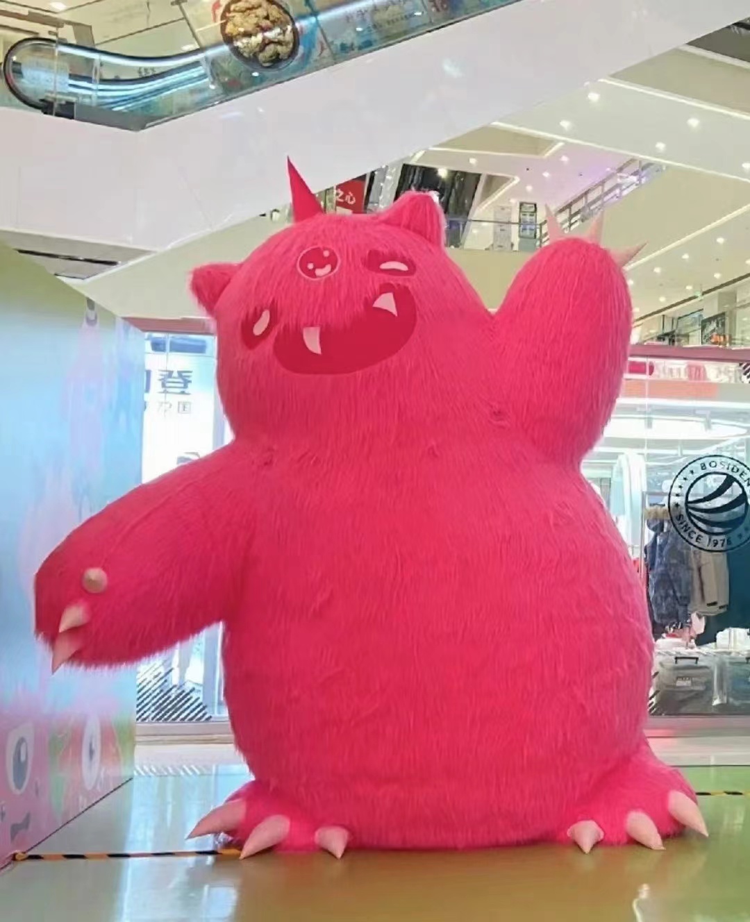 超可爱膨胀动物乐园奇异气模模型网红气模