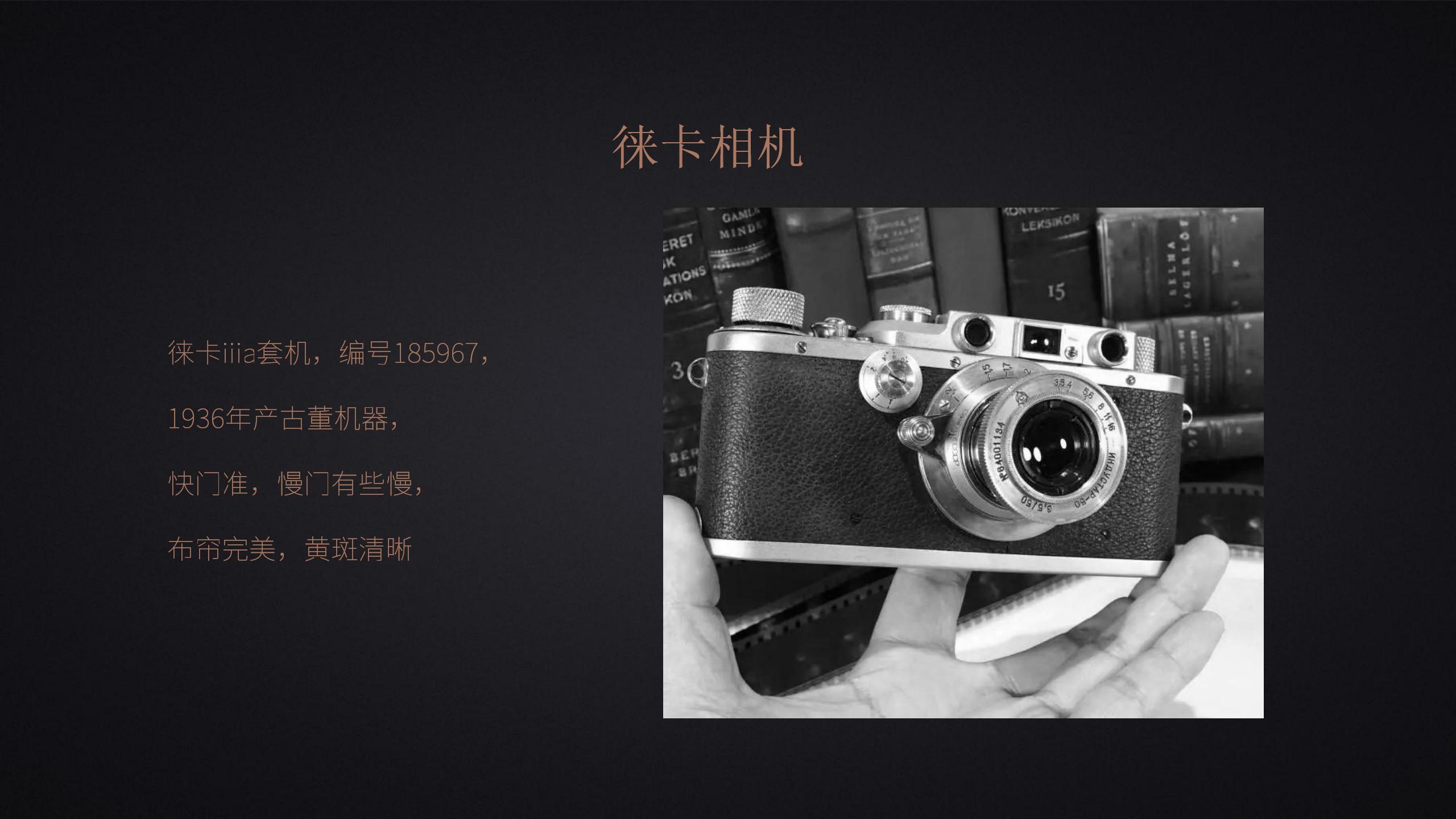 老相机展出