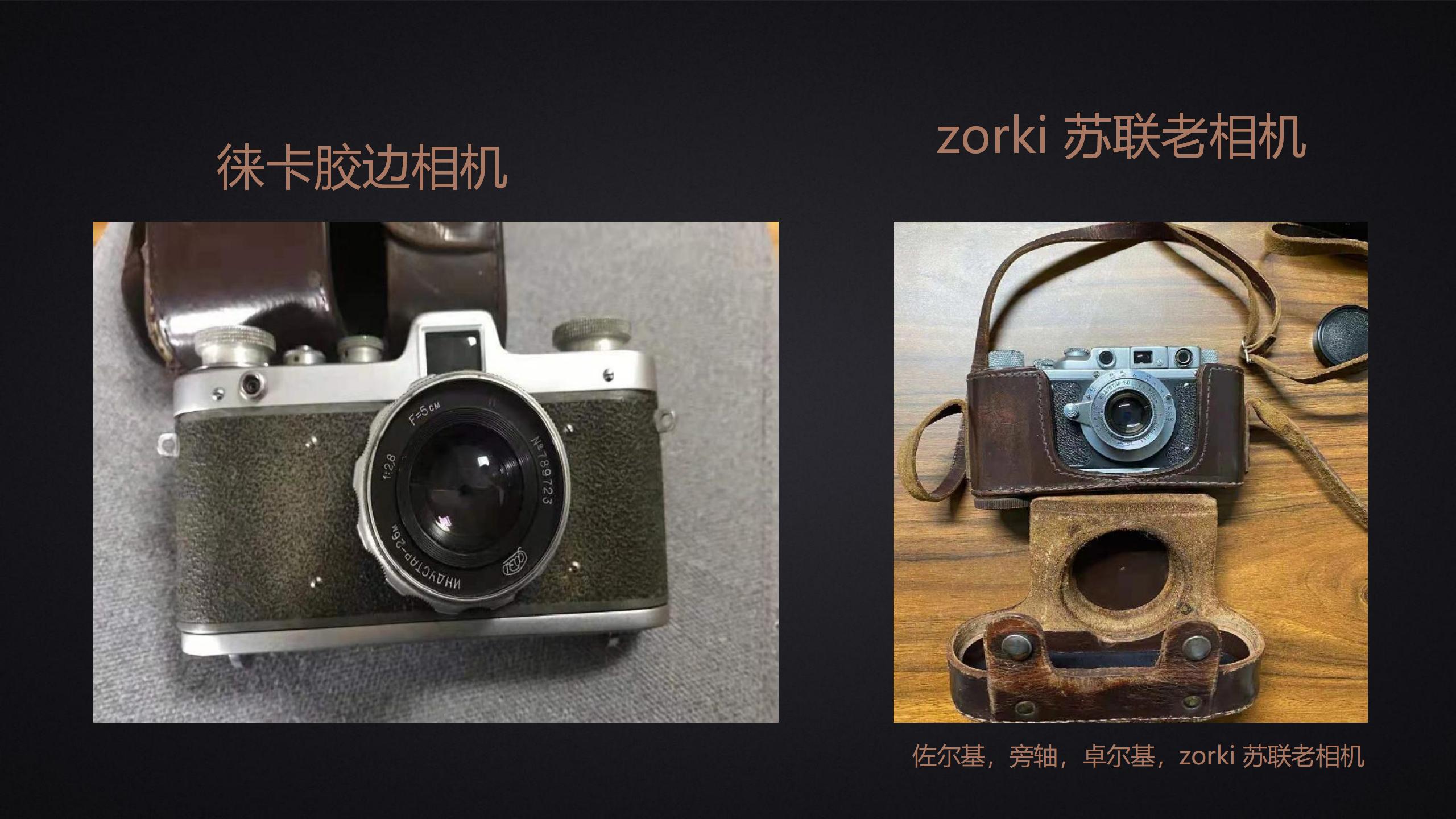 老相机展出