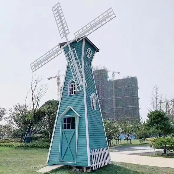 春季风车展，多种类造型风车ip荷兰风车