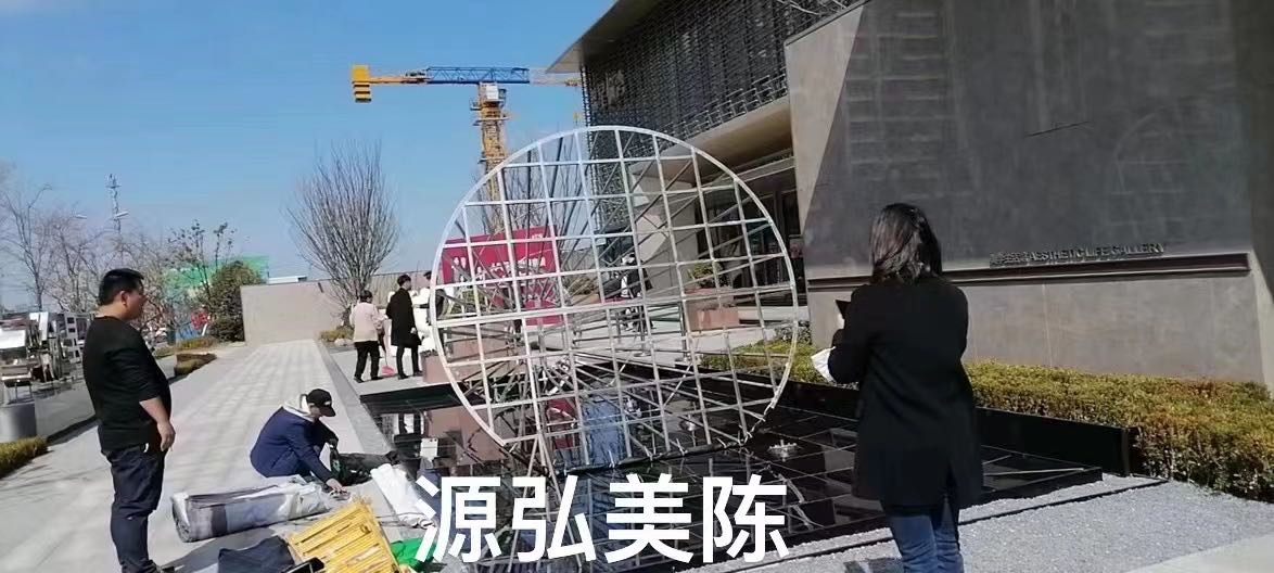 巨型美陈花束