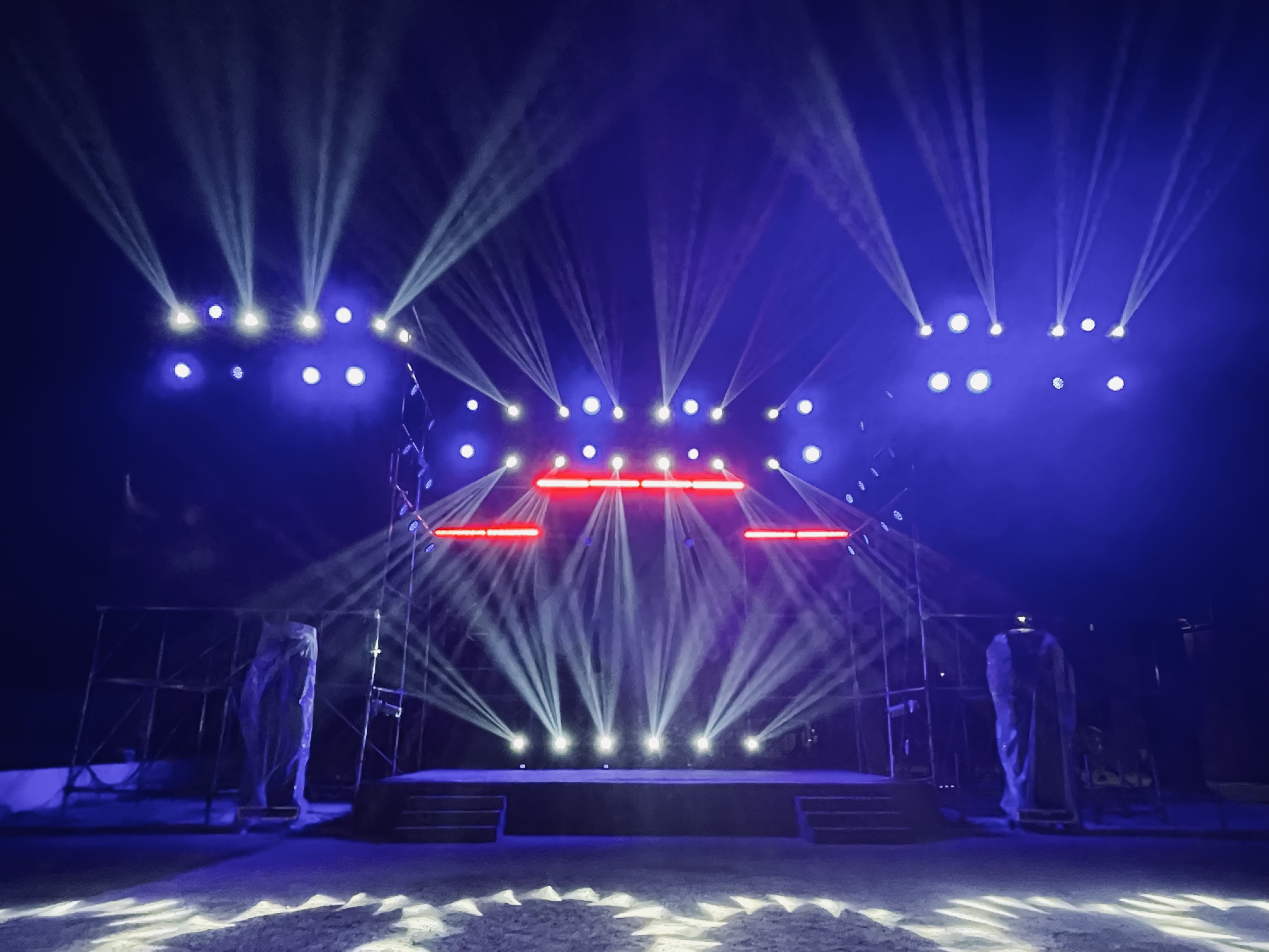 灯光音响led大屏舞台背景板