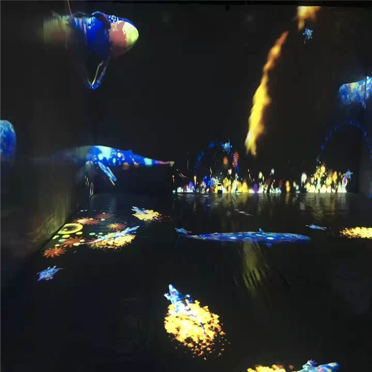 沉浸式投影互动梦幻鲸鱼岛出租