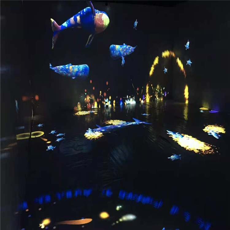 沉浸式投影互动梦幻鲸鱼岛出租