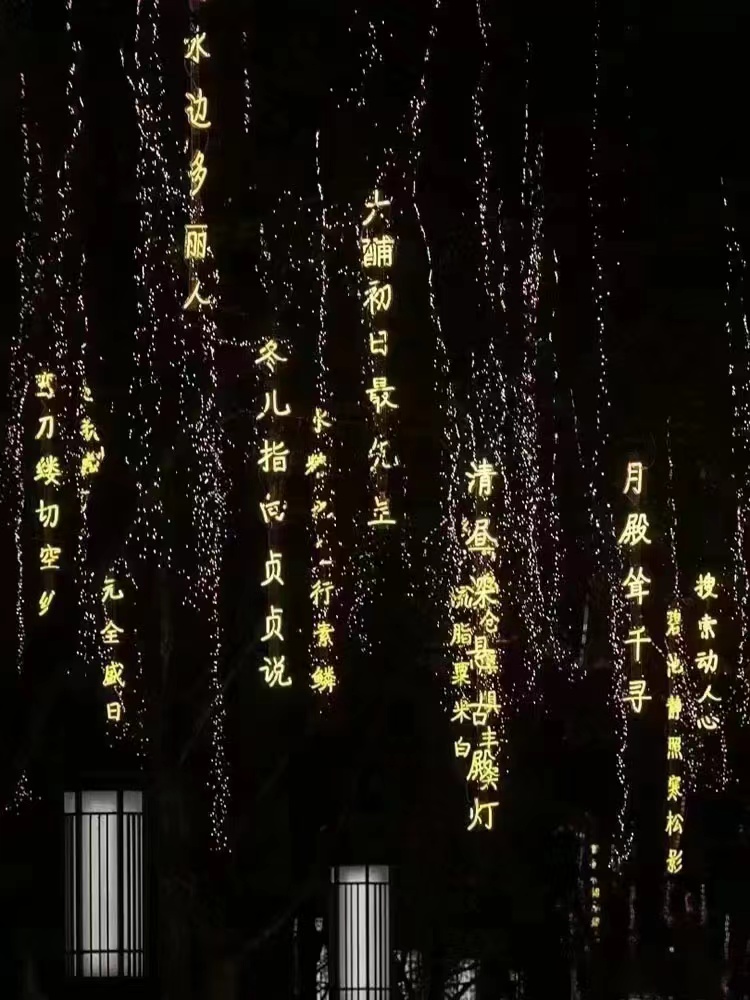 网红灯条 古诗歌赋均可定制