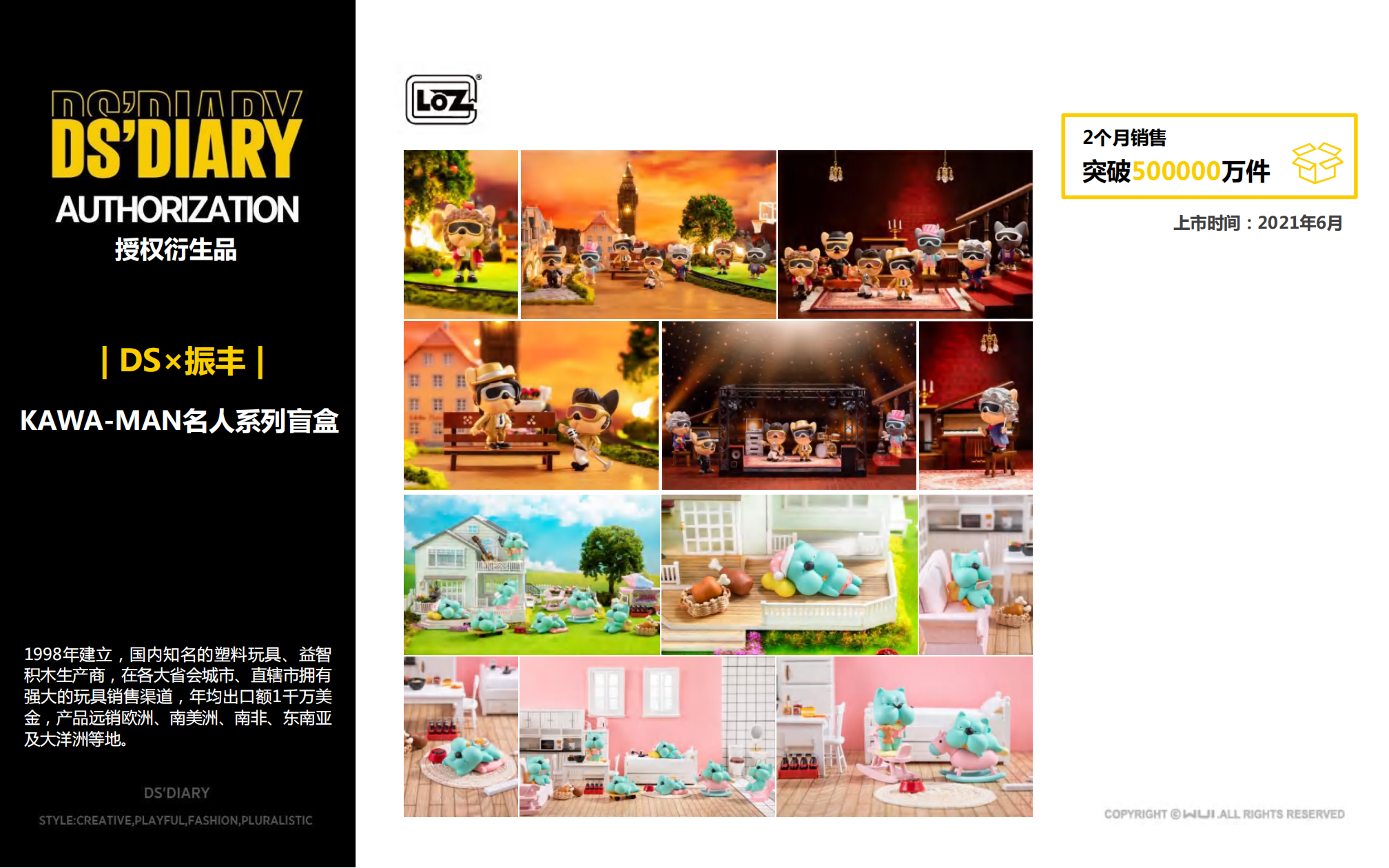 DS'DIARY AWARDS—原创艺术潮玩IP