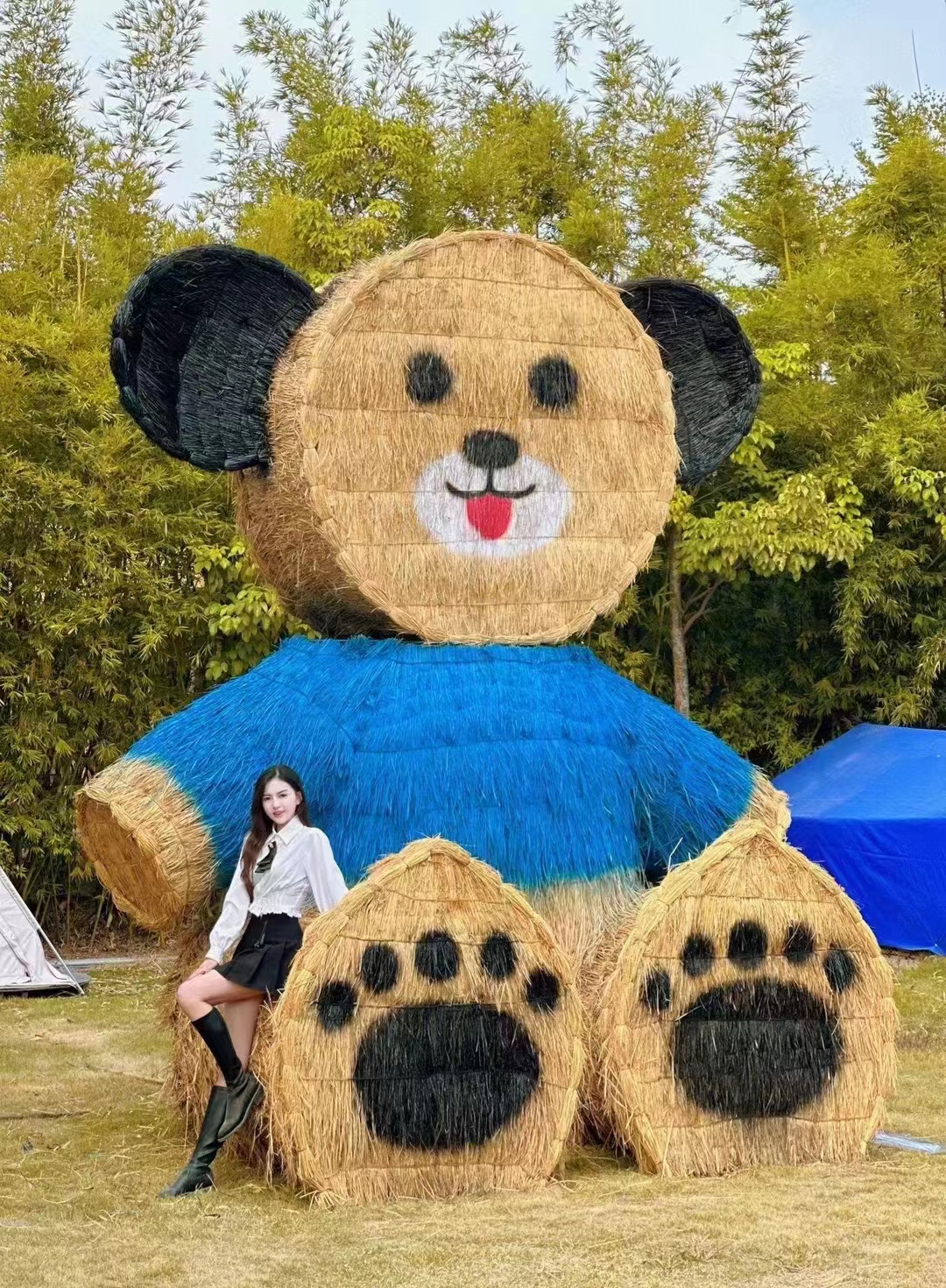 稻草工艺品 欢迎来图定制