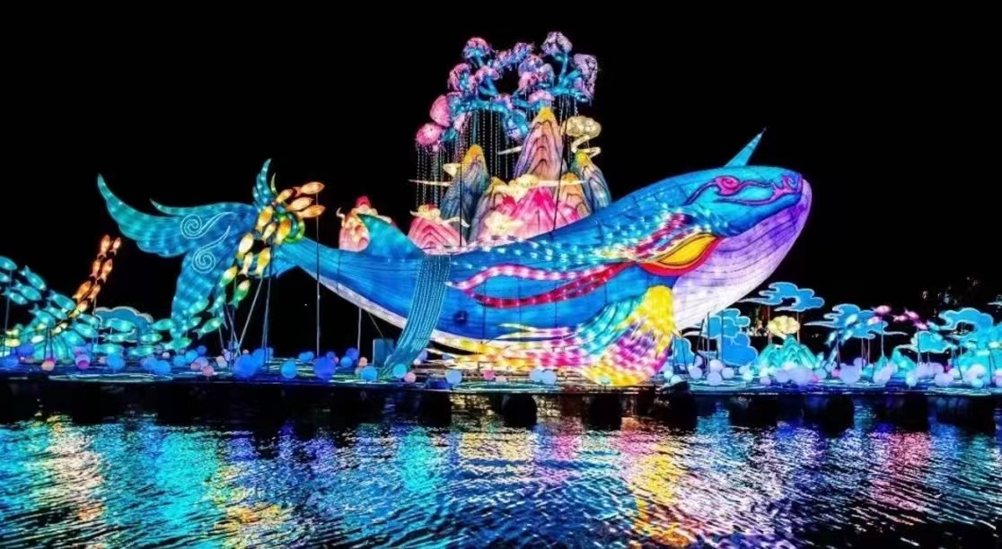 大型花灯定制 山海经、国潮花灯 灯会
