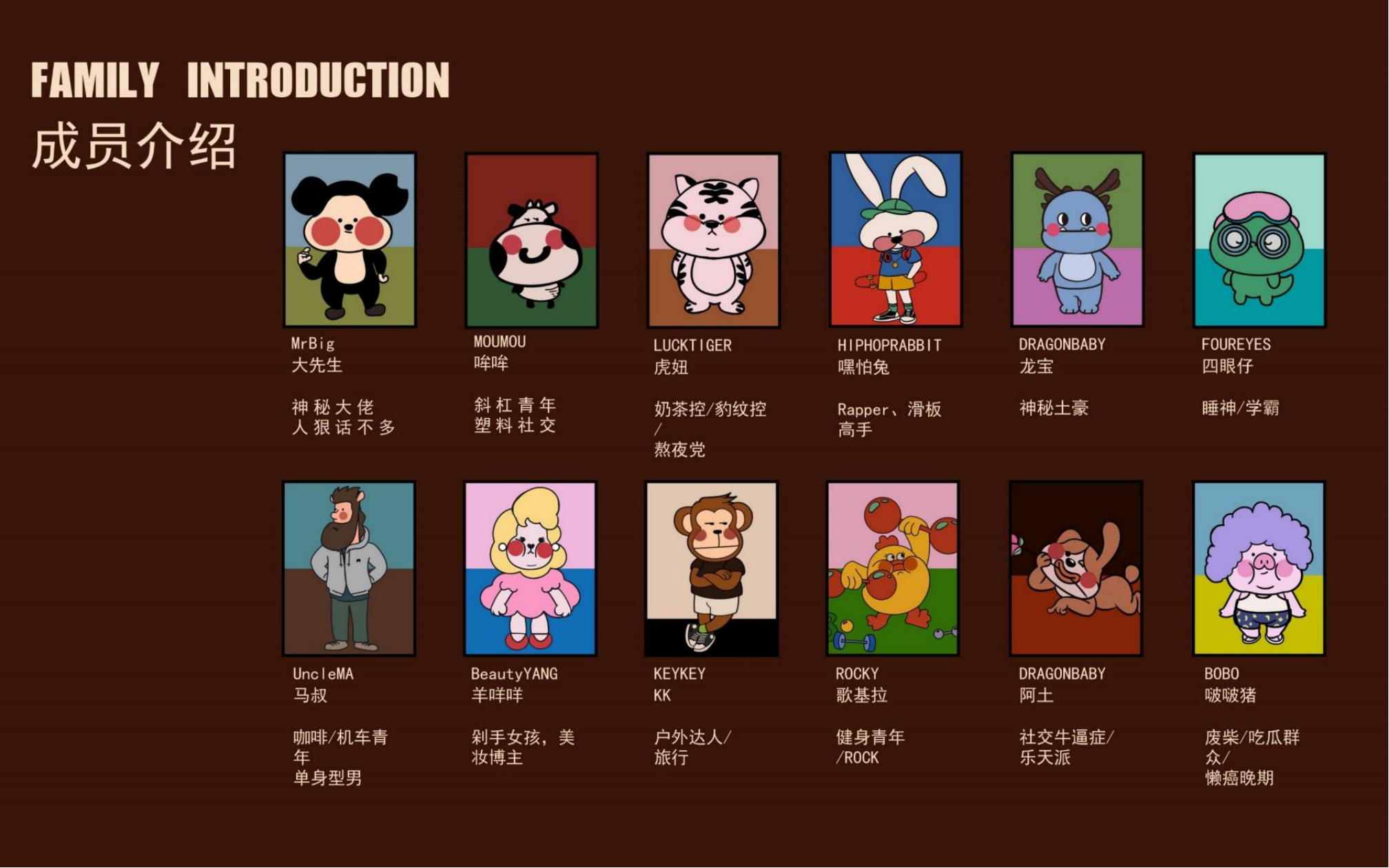 生肖家族—艺术潮玩IP
