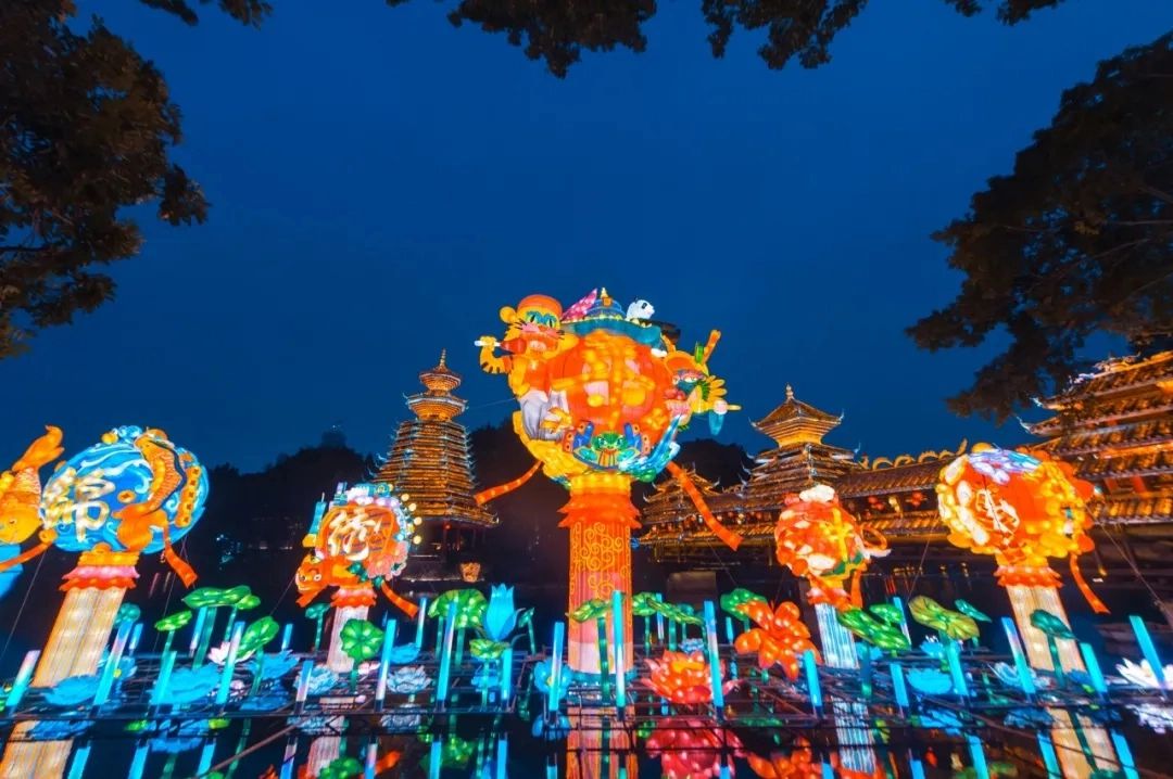 古风传统花灯造型