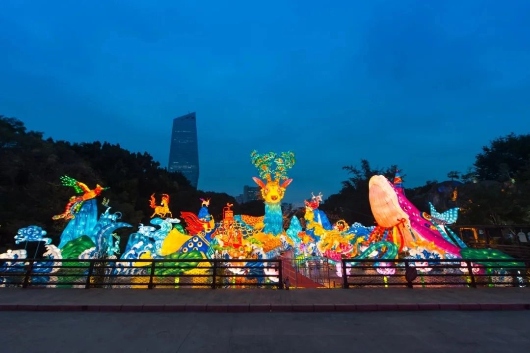 古风传统花灯造型