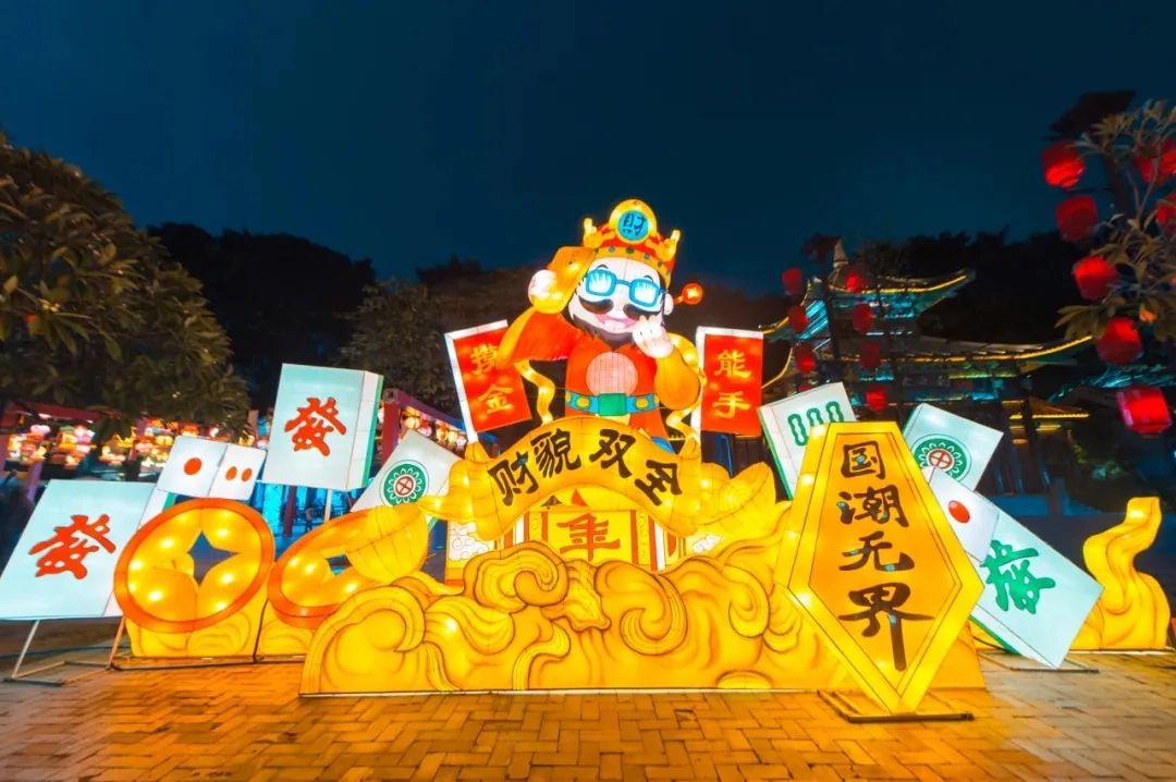 古风传统花灯造型