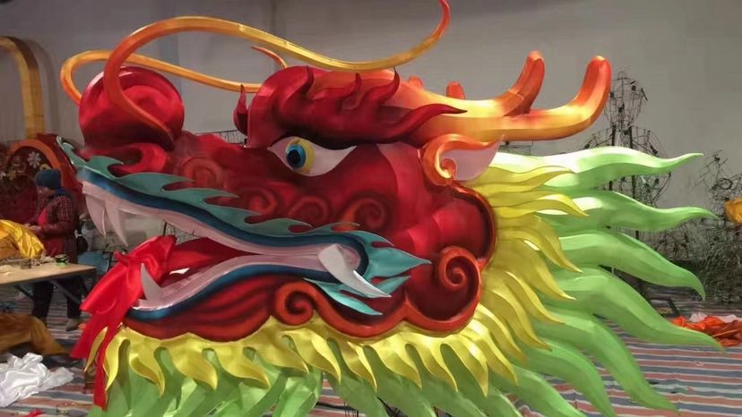 二月二龙头系列主题花灯