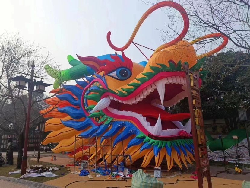 二月二龙头系列主题花灯
