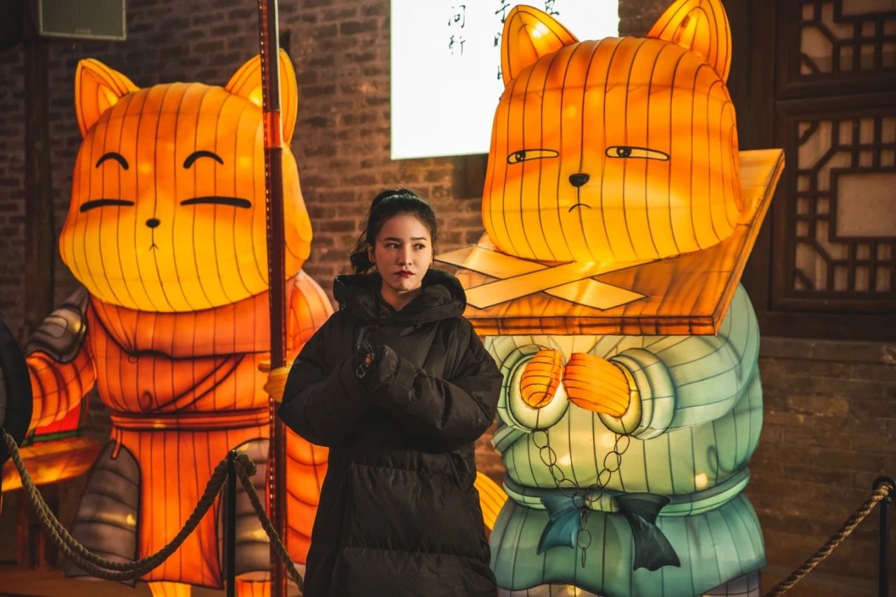 猫包围系列主题花灯