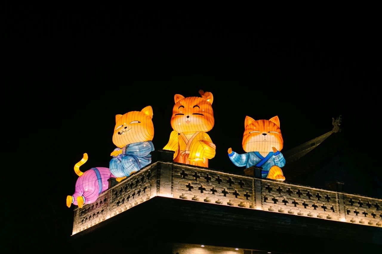 猫包围系列主题花灯