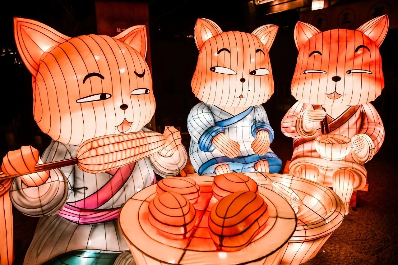 猫包围系列主题花灯