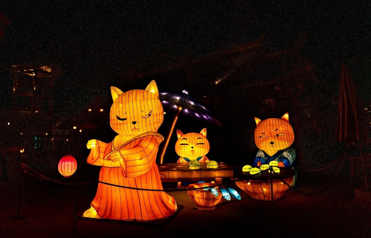 猫包围系列主题花灯
