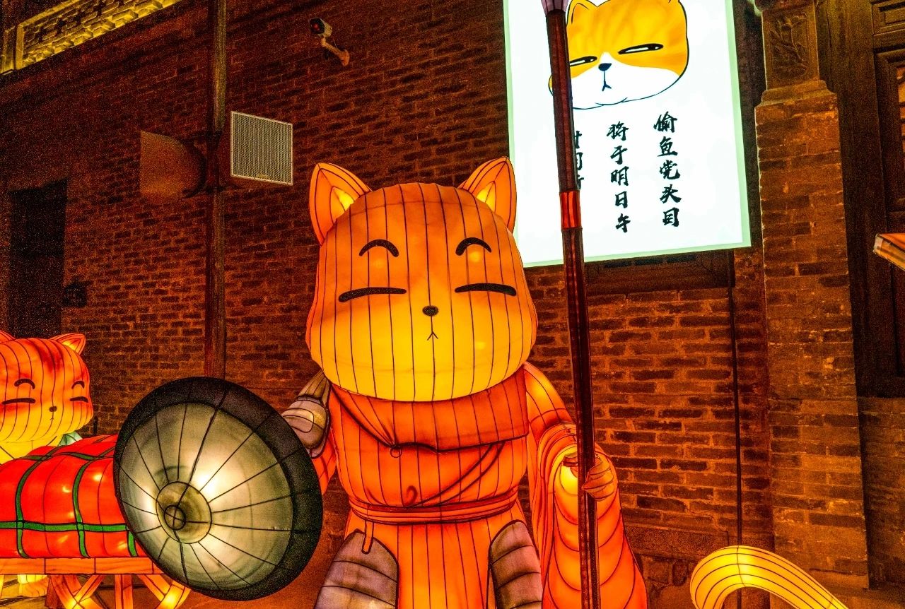 猫包围系列主题花灯