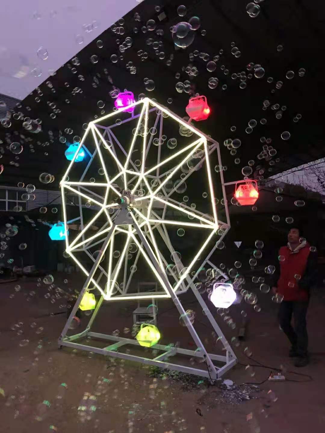 店铺主推-摩天轮泡泡机