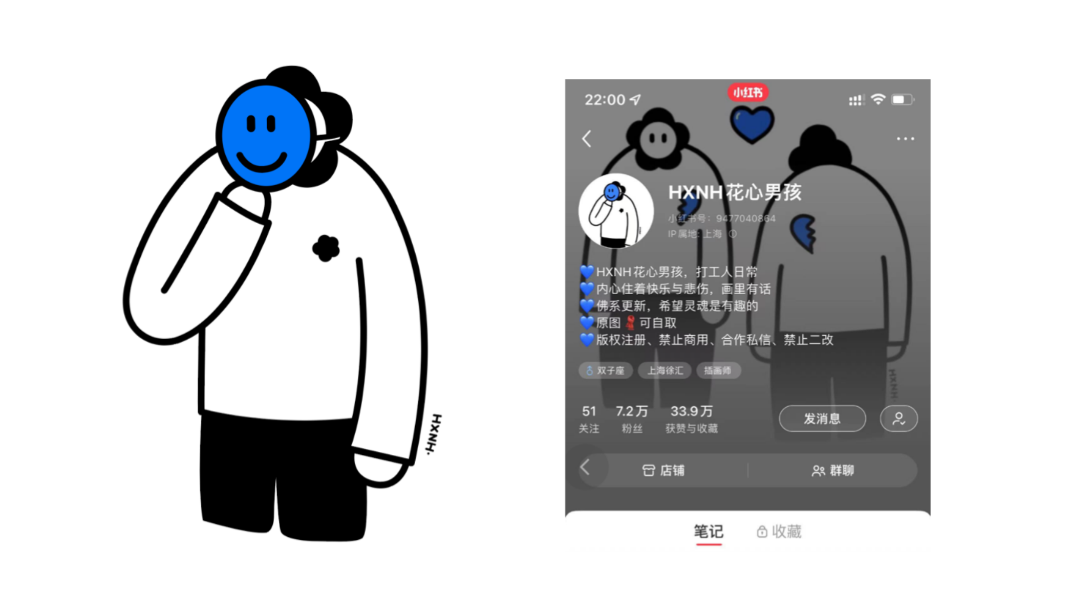 HXNH花心男孩—潮流IP