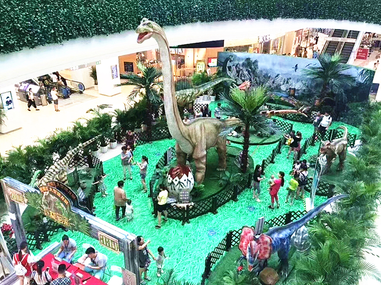 大型恐龙展出租仿真恐龙模型会动会叫侏罗纪恐龙展览