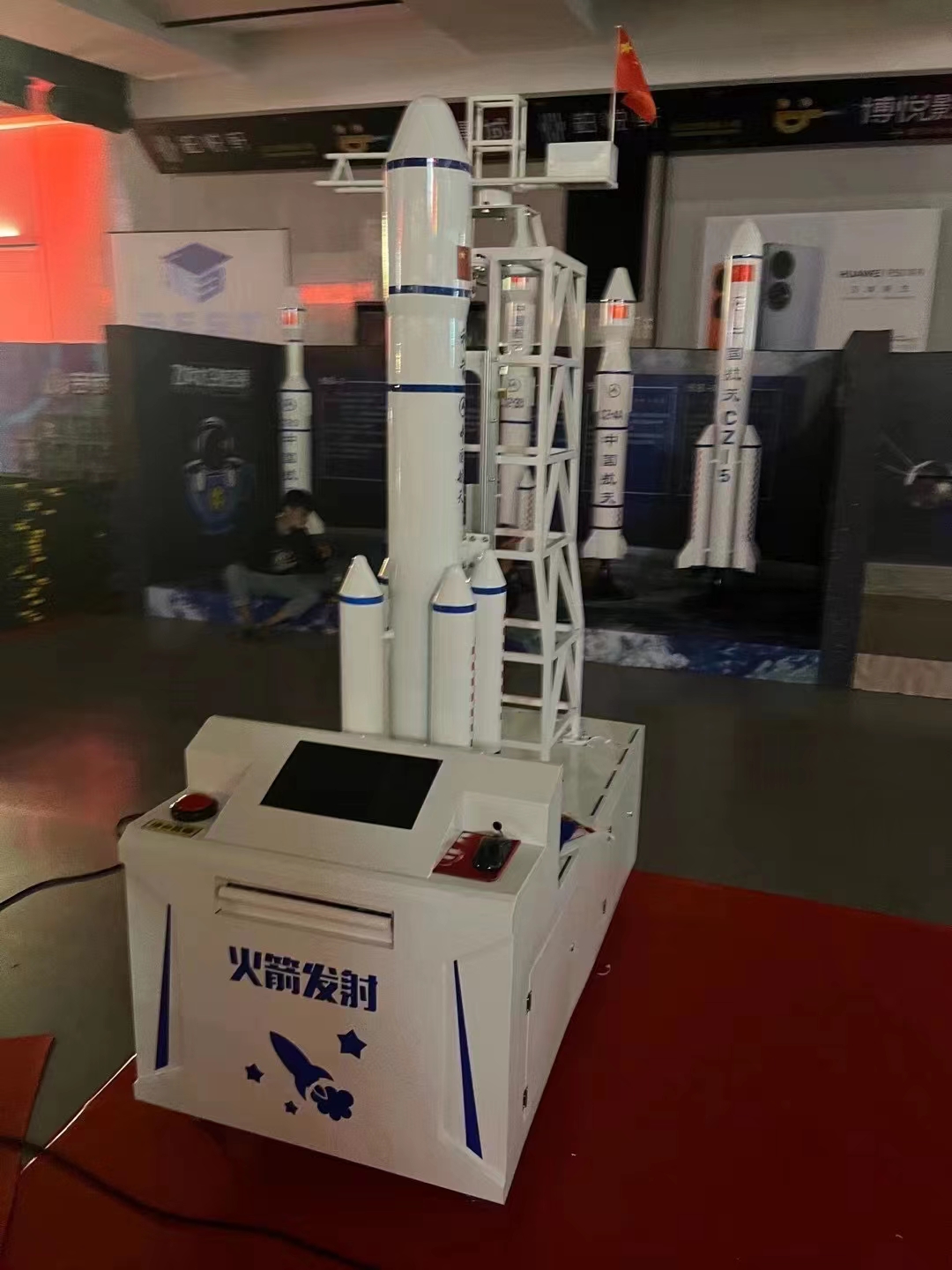 航空航天展模型火星车空间站天宫一号铁艺模型出租赁出售