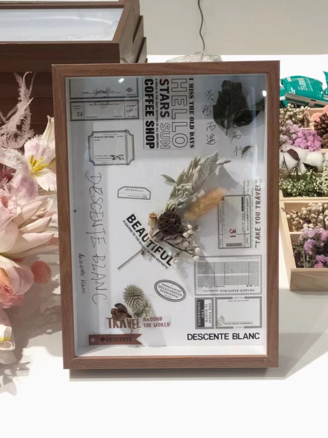 植物相框DIY