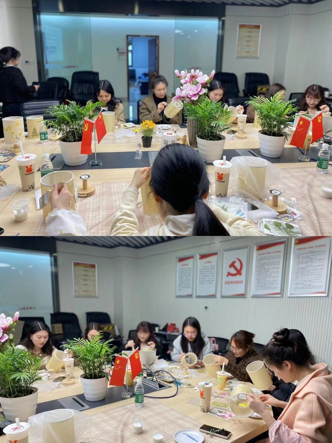 非遗手工系列——押花台灯DIY