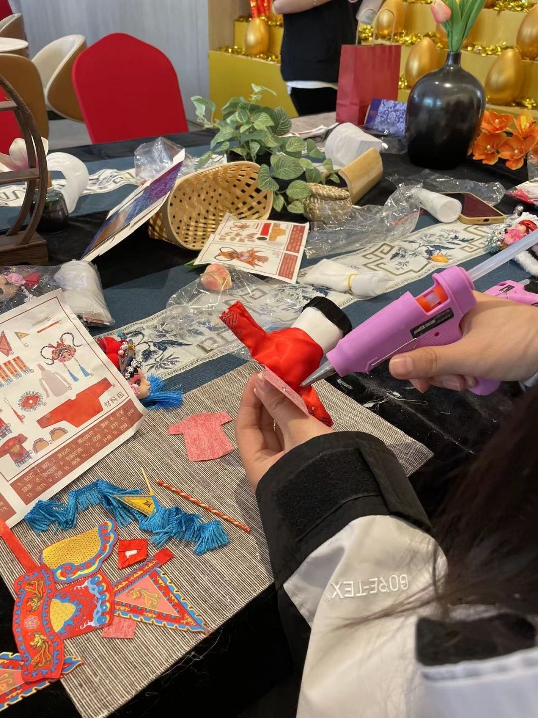 非遗手作活动——京剧娟人DIY
