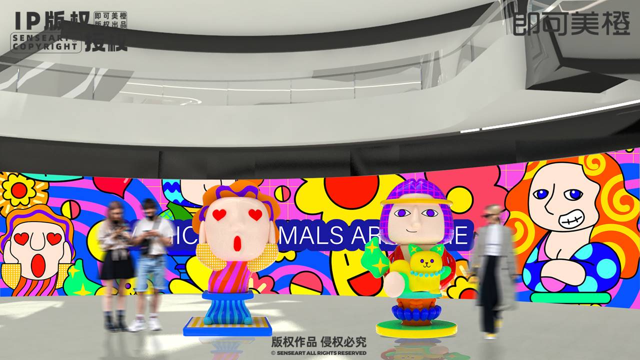 【文艺复兴奇趣博物馆】潮流IP雕塑