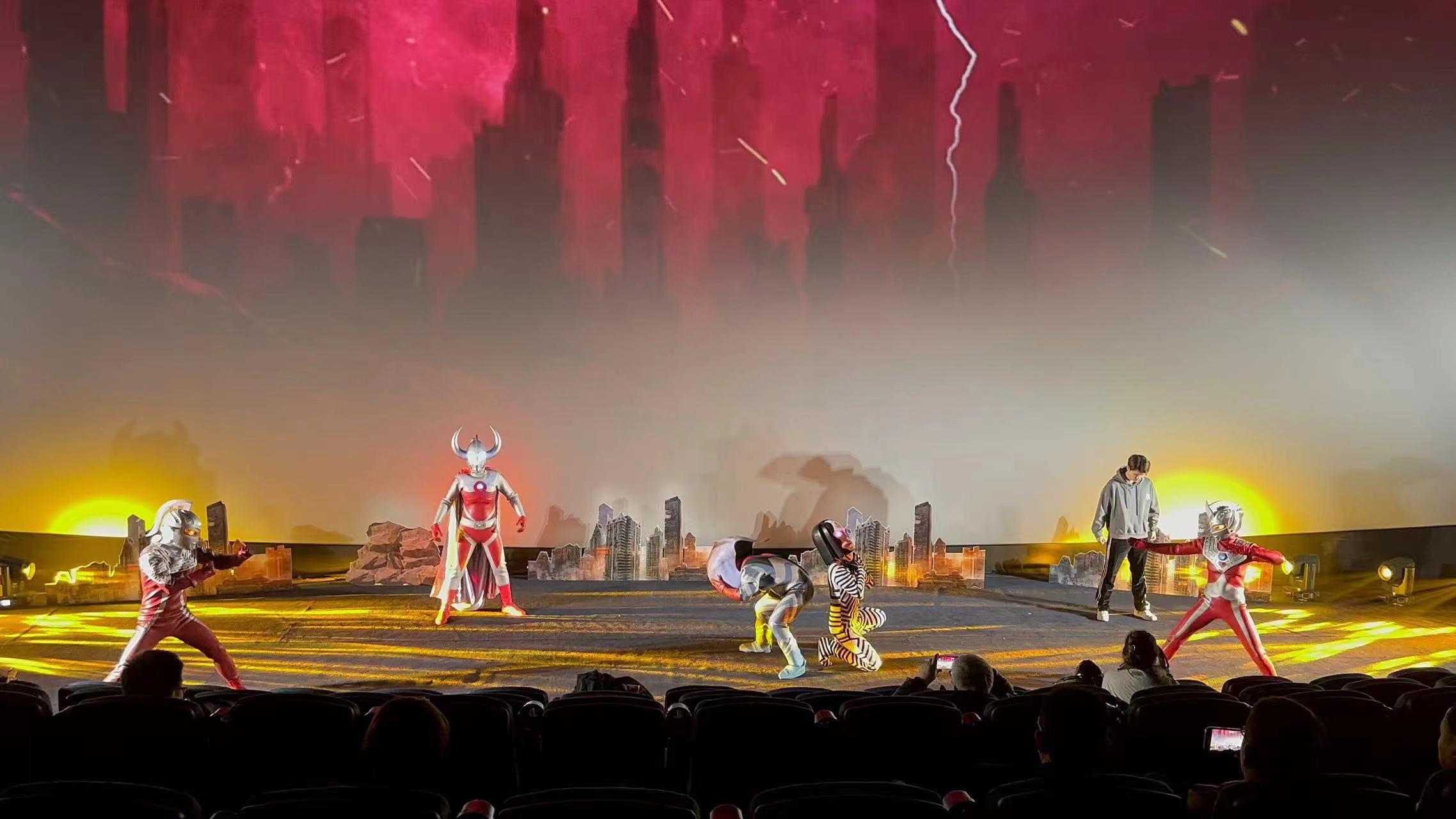奥特曼大型剧院演出观影全国影城电影院洽谈合作