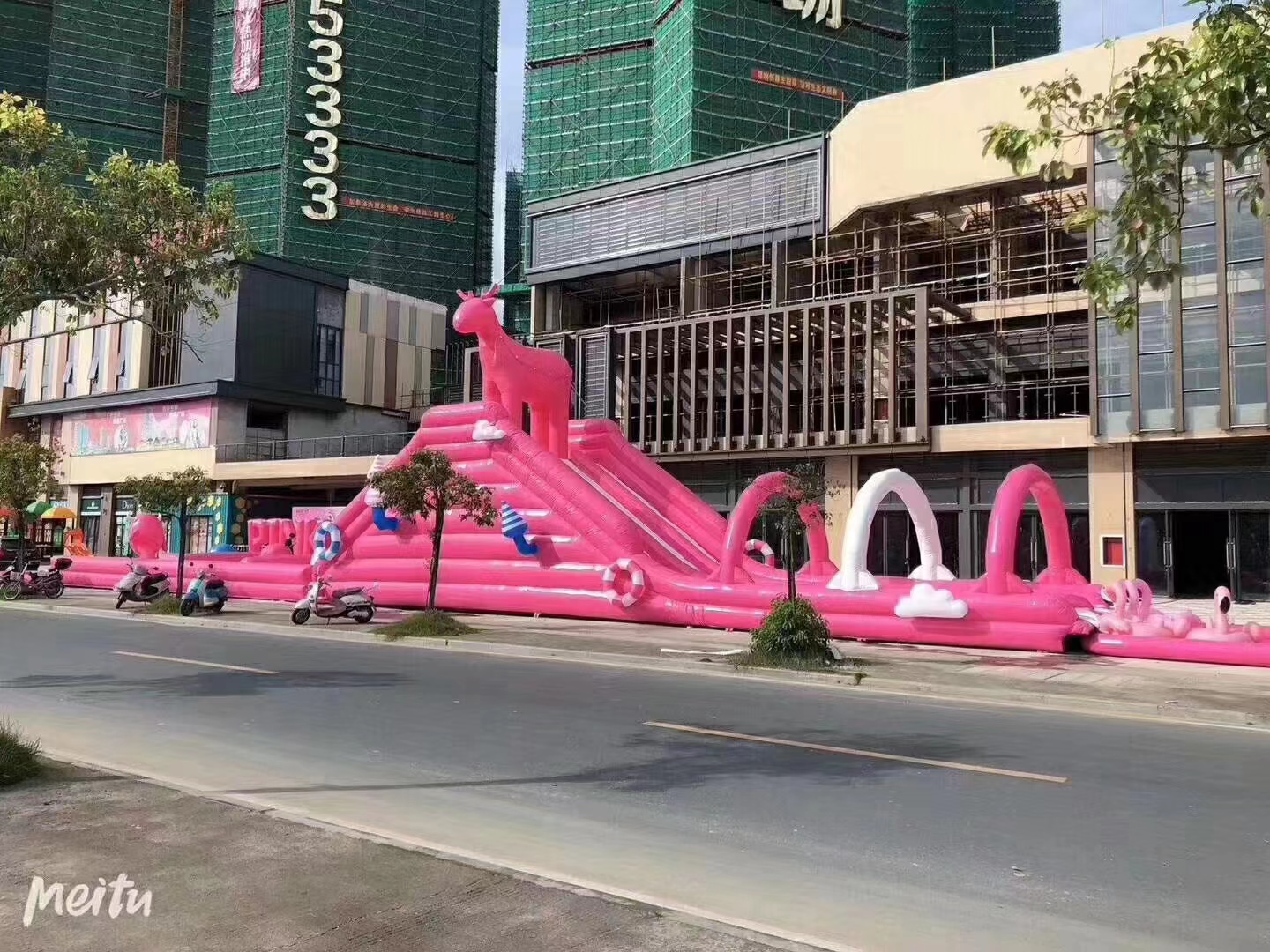 粉红滑道