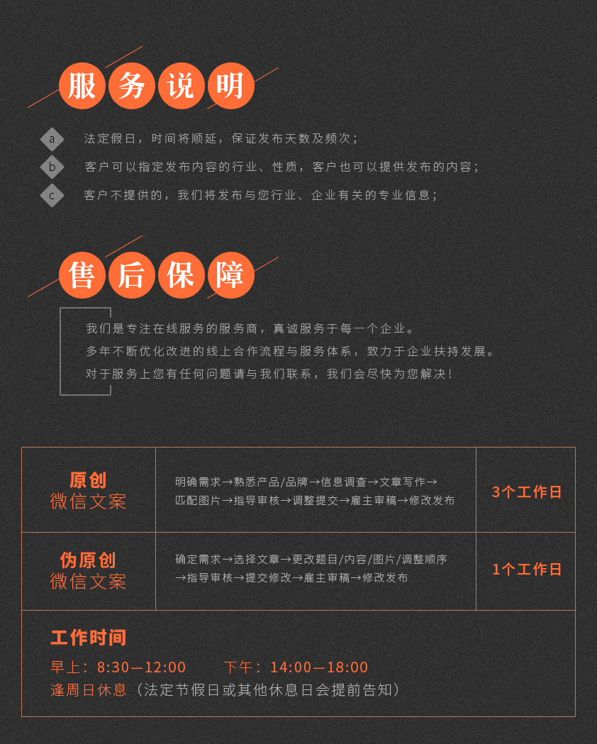 微信公众号整体解决方案运营商