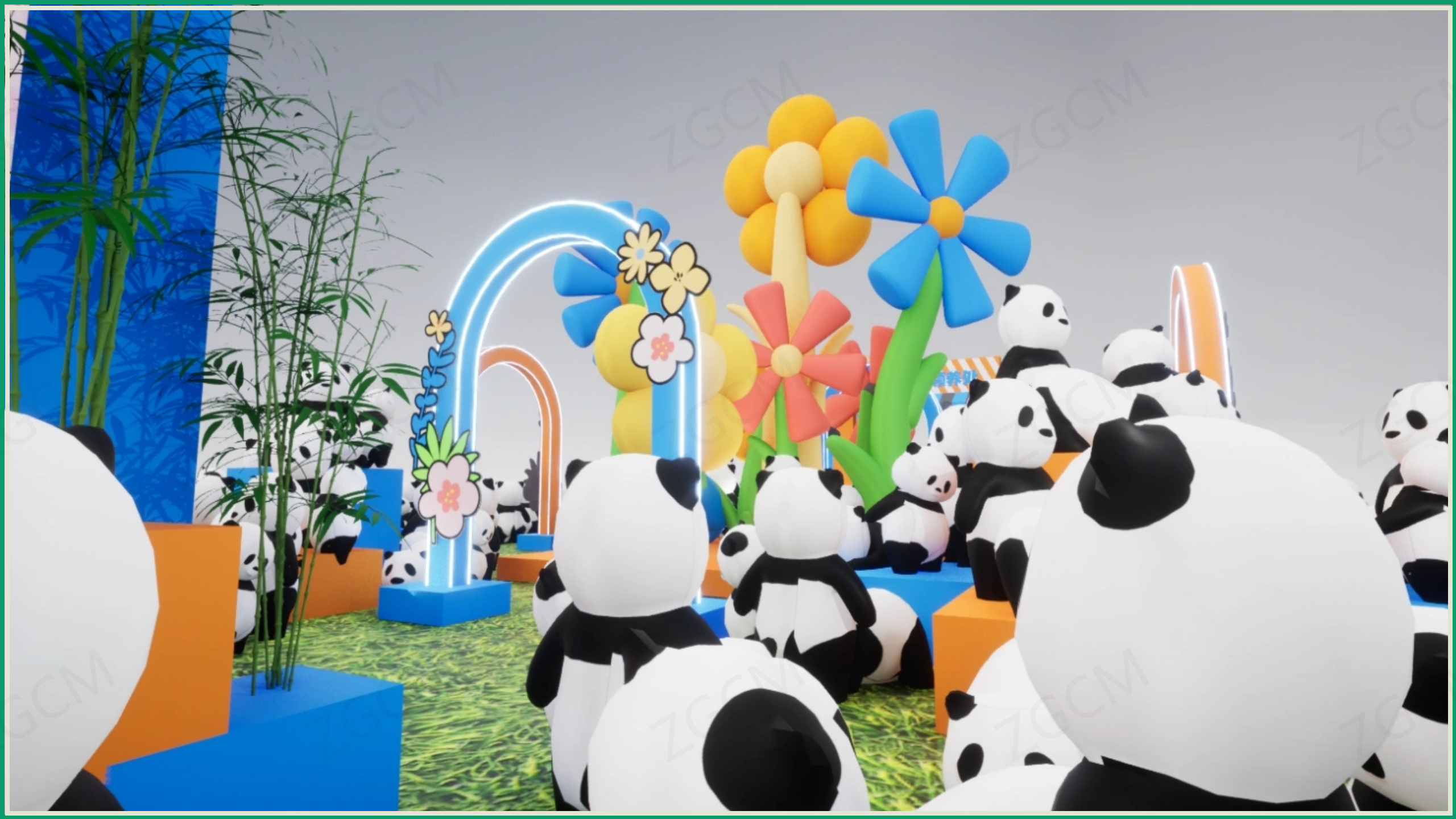 熊猫展-邮寄自己的大熊猫