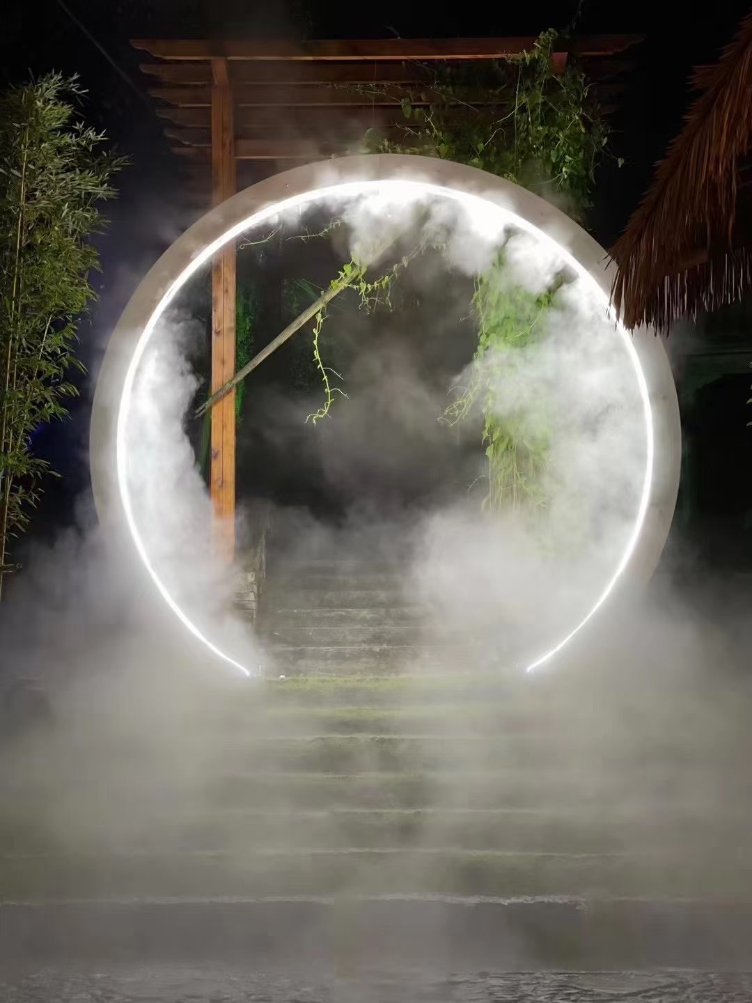 水雾门 景区网红打卡拍照 户外吸睛  户外创意设备