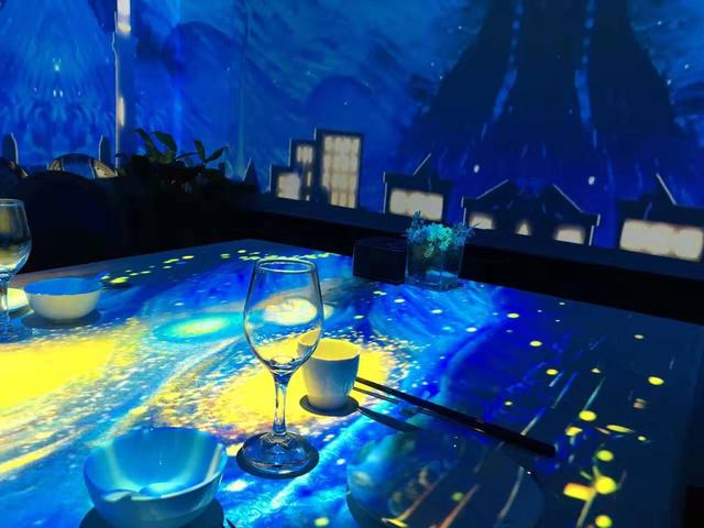 3D全息投影餐厅 沉浸式体验投影  不一样的用餐体验