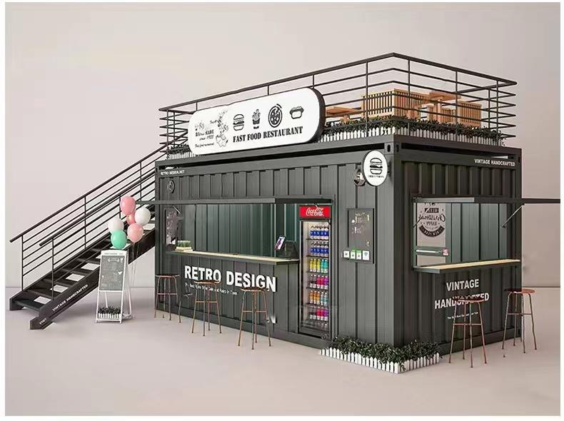 集装箱艺术集装箱餐车移动房子临时建筑