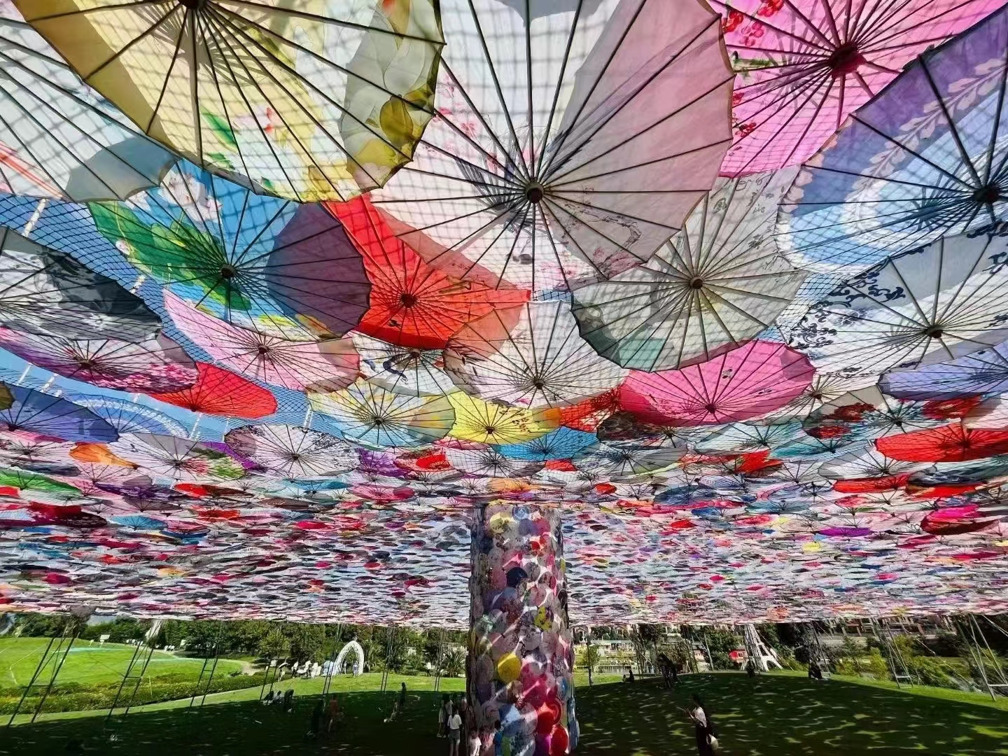 天空之伞天空之境户外防水油纸伞出租出售