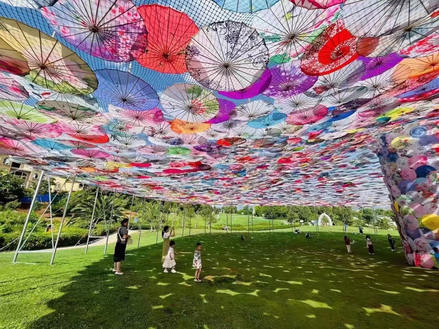 天空之伞天空之境户外防水油纸伞出租出售