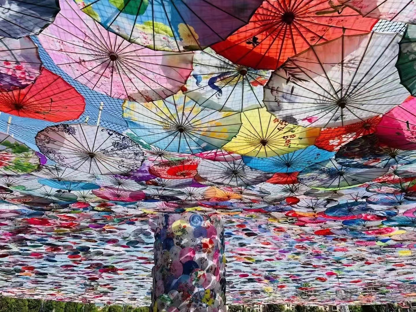 天空之伞天空之境户外防水油纸伞出租出售