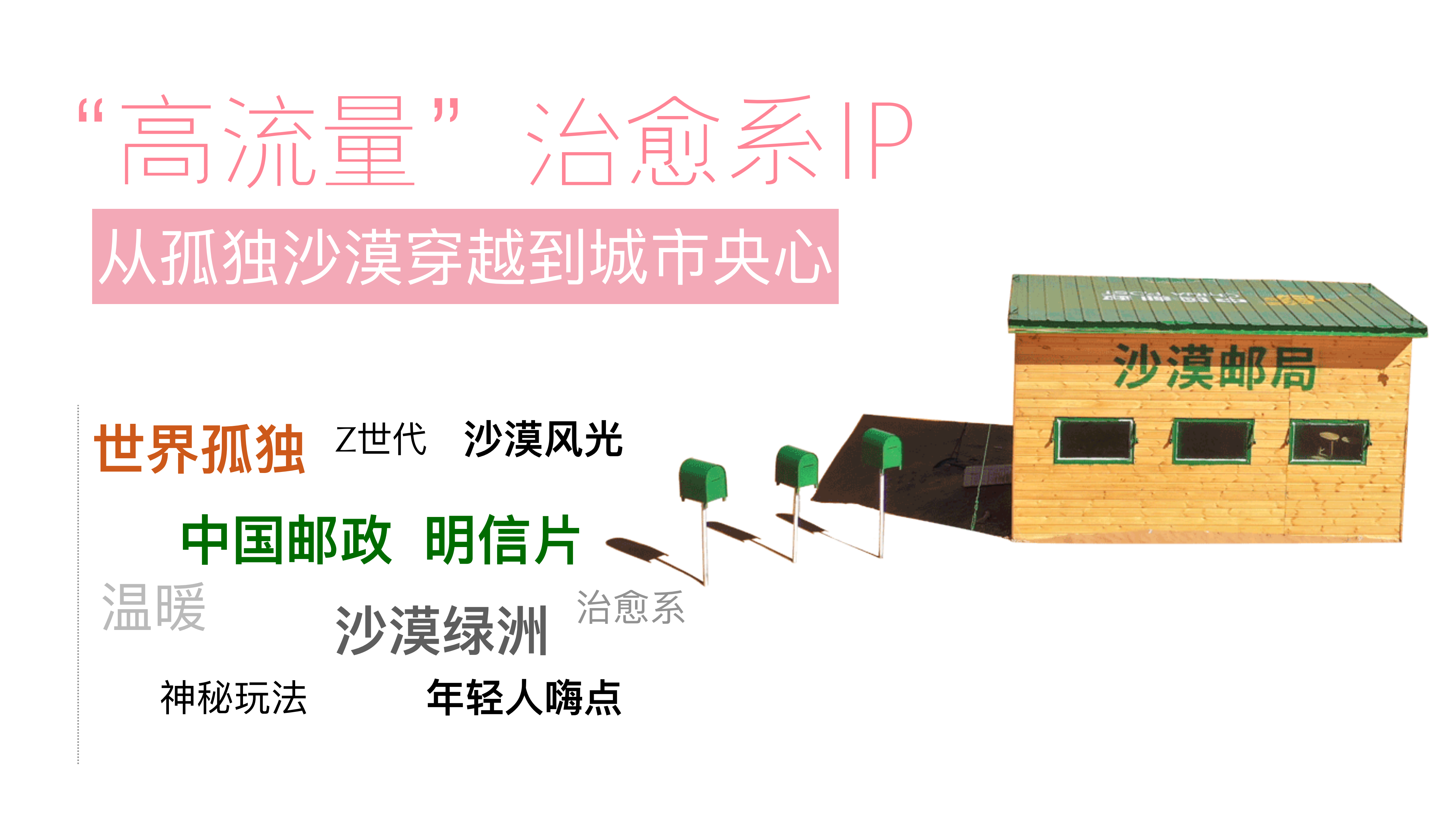 沙漠邮局「城市邮筒」—浪漫来袭