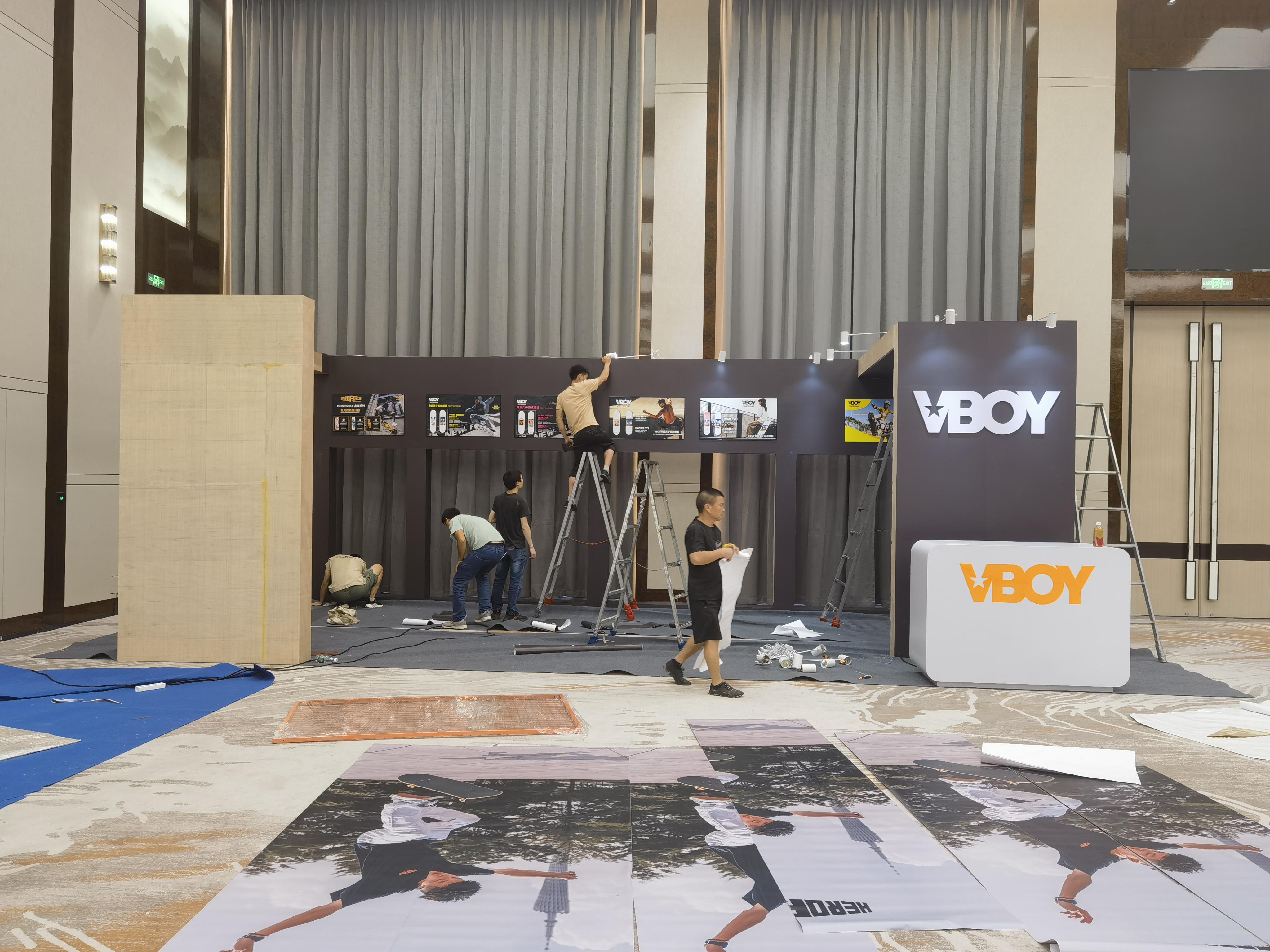 会议年会特装展览搭建道具制作