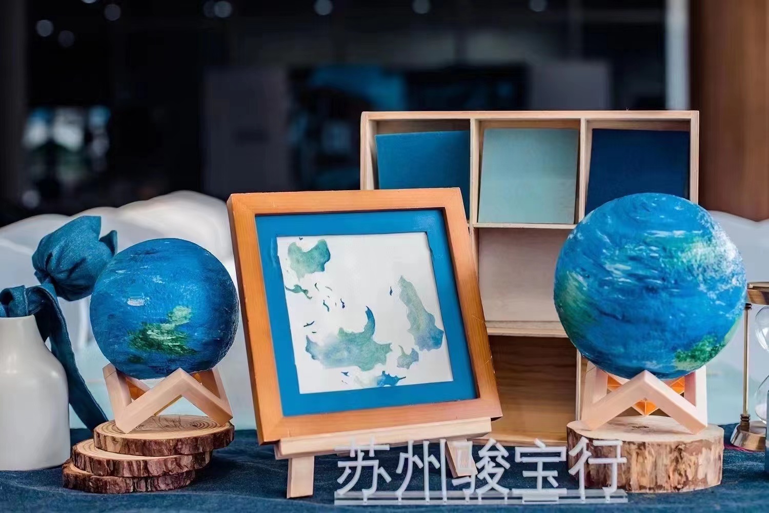 地球·环保夜灯