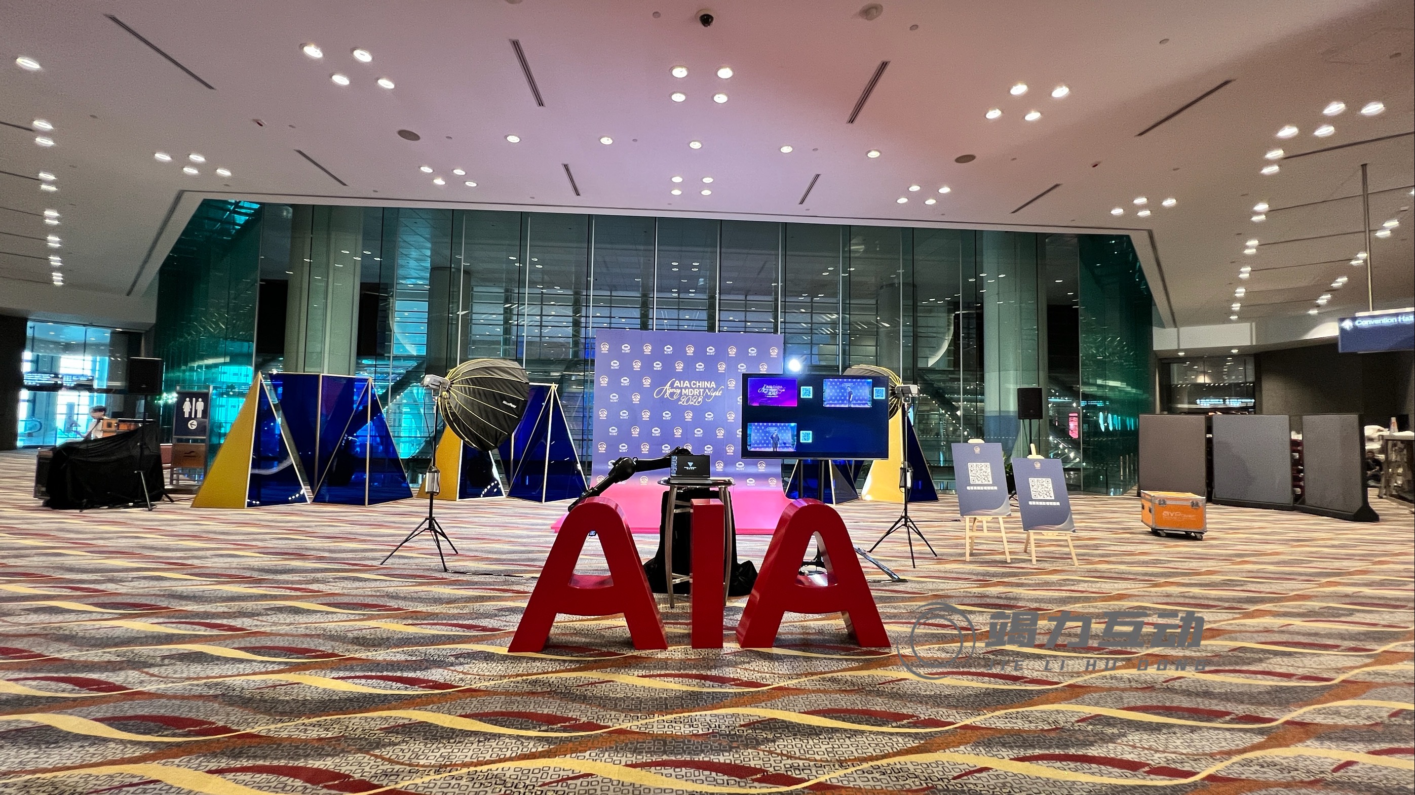 2023AIA盛典香港格莱美机械臂