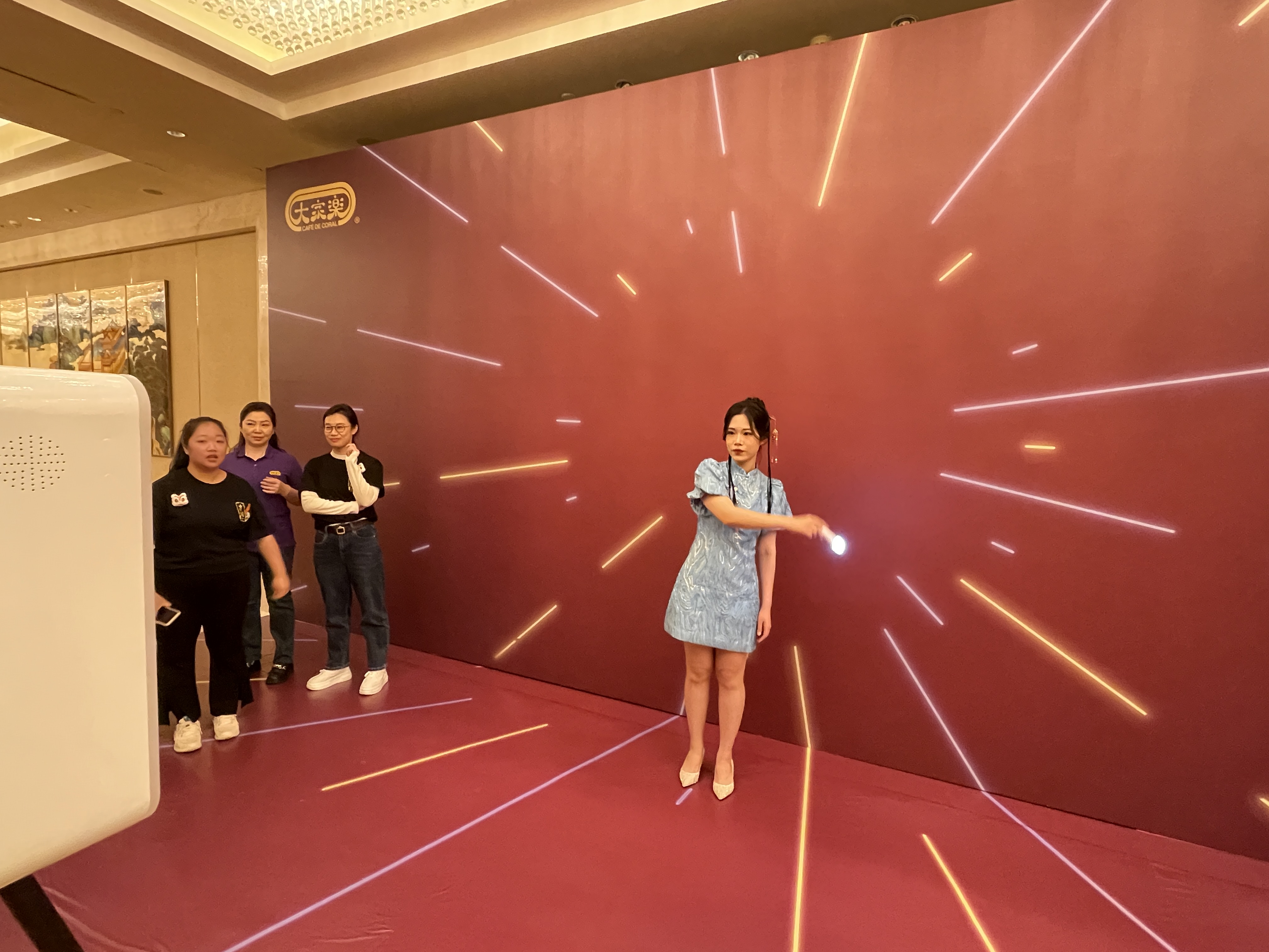 科技创意签到/活动签到/光绘签到
